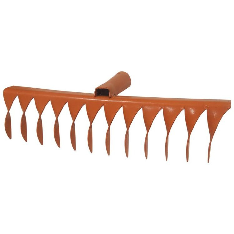 Грабли   16-ти зубые витые цветные 3мм  б/ч [10]